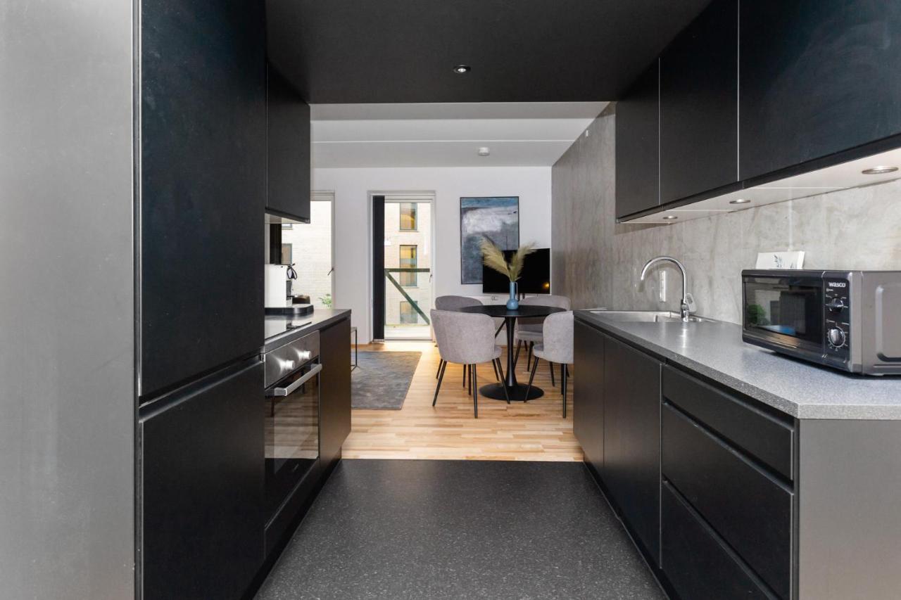 Moderne 3 Vaerelses - 5 Min Fra Den Gamle By Lägenhet Århus